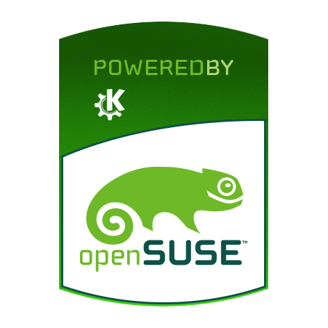 Powered by openSUSE kde.png